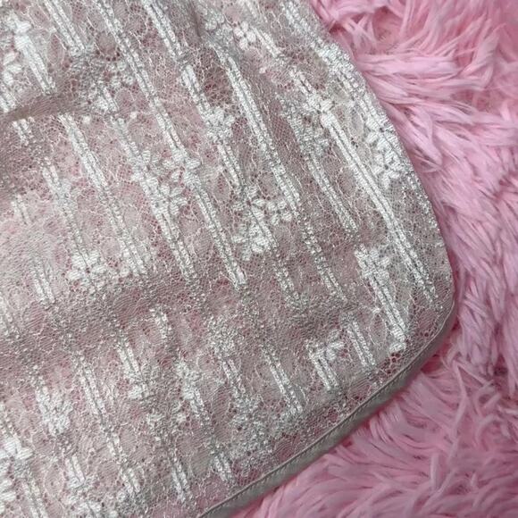 Victoria’s Secret Pink Fizz Lace Shorts Sheer Intimates Large - Picture 7 of 9